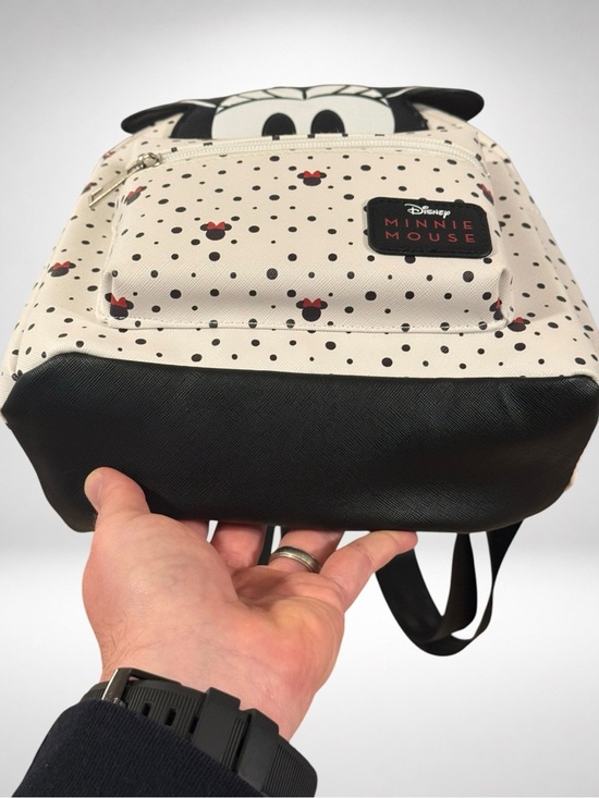 Disney Minnie Mouse NWT Peek A Boo Polka Dot 3D Ears Mini Backpack main image 7